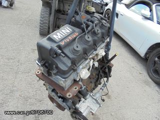 Κινητήρας Μοτέρ MINI COOPER R50/R53 (2002-2006) 1400CC    W10B14D  γραπτη εγγυηση