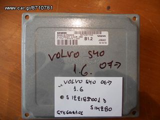 VOLVO S40 2006 1.6 ΕΓΚΕΦΑΛΟΣ ΜΗΧΑΝΗΣ S1221185001D SIM 280