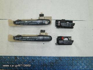 HYUNDAI ACCENT ΑΠΟ 06-10 XΕΡΟΥΛΙΑ ΕΞΩΤΕΡΙΚΑ ΑΡΙΣΤΕΡΑ ΕΜΠΡΟΣ ΠΙΣΩ ΠΟΡΤΑΣ ΚΑΙ ΕΣΩΤΕΡΙΚΑ ΕΜΠΡΟΣ ΠΙΣΩ..