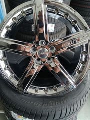 ΖΑΝΤΕΣ ΜΟΜΟ GTR  8Χ17" ΕΤ38    5Χ100   ΝΙκΕΛ 