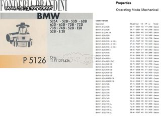 ΑΝΤΛΙΑ ΝΕΡΟΥ BMW E12-E23-E24-E28-E32-E34  (FONDERIA PRADINI)-thumb-1