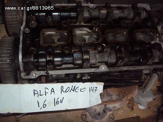 ALFA ROMEO 147 1.6 16V '00-'06 Καπάκια Μηχανής (Κεφαλάρια)