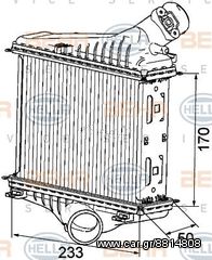 ΨΥΓΕΙΑ INTERCOOLER SMART 1,0 TURBO 4515010301