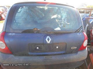 RENAULT CLIO '03 1.4 16V (5Θ) ΤΖΑΜΟΠΟΡΤΑ ΜΠΛΕ