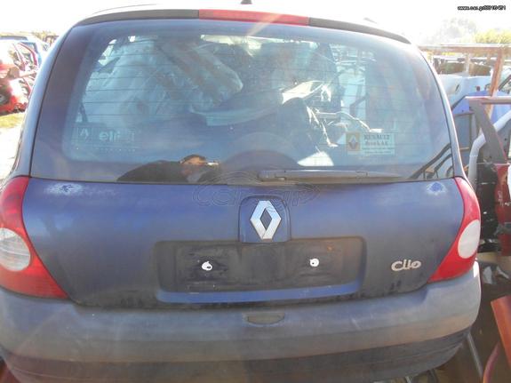 RENAULT CLIO '03 1.4 16V (5Θ) ΤΖΑΜΟΠΟΡΤΑ ΜΠΛΕ