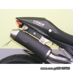 ΛΥΡΗΣ SPARK ΤΕΛΙΚΟ ΕΞΑΤΜΙΣΗΣ ROUND DARK STYLE(S/S) HIGH-UP DUCATI MONSTER 696/796/1100 2008-2014, GDU0826DOM