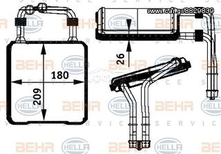 ΨΥΓΕΙΟ ΚΑΛΟΡΙΦΕΡ MERCEDES W211 2118300361