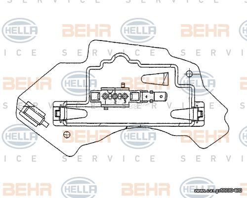 ΡΥΘΜΙΣΤΗΣ ΚΑΛΟΡΙΦΕΡ-A/C MERCEDES W210 2108211551