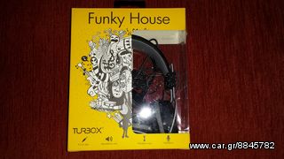Ακουστικά Turbo-X Funky House + Μικρόφωνο PLM-100