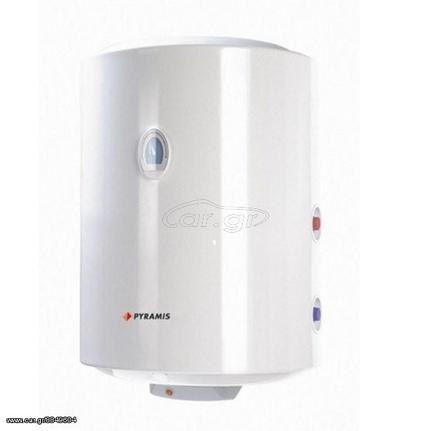 Pyramis ΘΕΡΜΟΣΙΦΩΝΟ - BOILER 60L ΚΑΘΕΤΟ ΑΡΙΣΤΕΡΟ (Ο28006002) +ΔΩΡΟ ΤΗΓΑΝΙ Pyramis Olympia Trendy 22cm(ΕΩΣ 6 ΑΤΟΚΕΣ ή 60 ΔΟΣΕΙΣ)