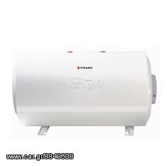 Pyramis Θερμοσίφωνας - Boiler Κάθετο Αριστερό 100lt  (028001002) +ΔΩΡΟ ΤΗΓΑΝΙ Pyramis Olympia Trendy 22cm(ΕΩΣ 6 ΑΤΟΚΕΣ ή 60 ΔΟΣΕ