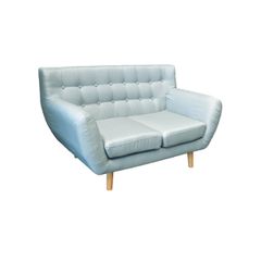 Rihanna Καναπές 2θέσιος ύφασμα γκρι Ε978,21 (ΕΩΣ 6 ΑΤΟΚΕΣ ή 60 ΔΟΣΕΙΣ)