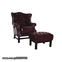 CHESTERFIELD ΠΟΛΥΘΡΟΝΑ ΚΑΙ ΣΚΑΜΠΟ antique red Τ. /Ε9577,4 (ΕΩΣ 6 ΑΤΟΚΕΣ ή 60 ΔΟΣΕΙΣ)