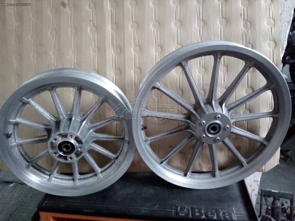 ΓΝΗΣΙΕΣ HARLEY-DAVIDSON ΖΑΝΤΕΣ 13 ΜΠΡΑΤΣΑ ΕΜΠΡΟΣ19''X2.5 + ΠΙΣΩ16''X3.00