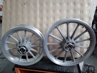 ΓΝΗΣΙΕΣ HARLEY-DAVIDSON ΖΑΝΤΕΣ 13 ΜΠΡΑΤΣΑ ΕΜΠΡΟΣ19''X2.5 + ΠΙΣΩ16''X3.00-thumb-1