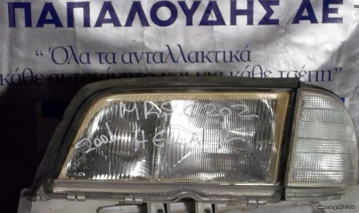 φανός εμπρός με λευκό φλας αριστερός HELLA MERCEDES C200 (W202) 