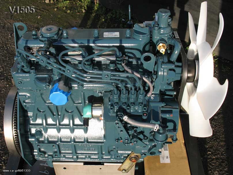 ΥΔΡΟΨΥΚΤΟΣ ΚΙΝΗΤΗΡΑΣ ΠΕΤΡΕΛΑΙΟΥ KUBOTA V1505 1498cc 4 ΚΥΛΙΝΔΡΟΙ