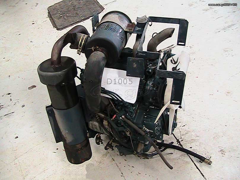 ΥΔΡΟΨΥΚΤΟΣ ΚΙΝΗΤΗΡΑΣ ΠΕΤΡΕΛΑΙΟΥ KUBOTA D1005 1001cc 3 ΚΥΛΙΝΔΡΟΙ
