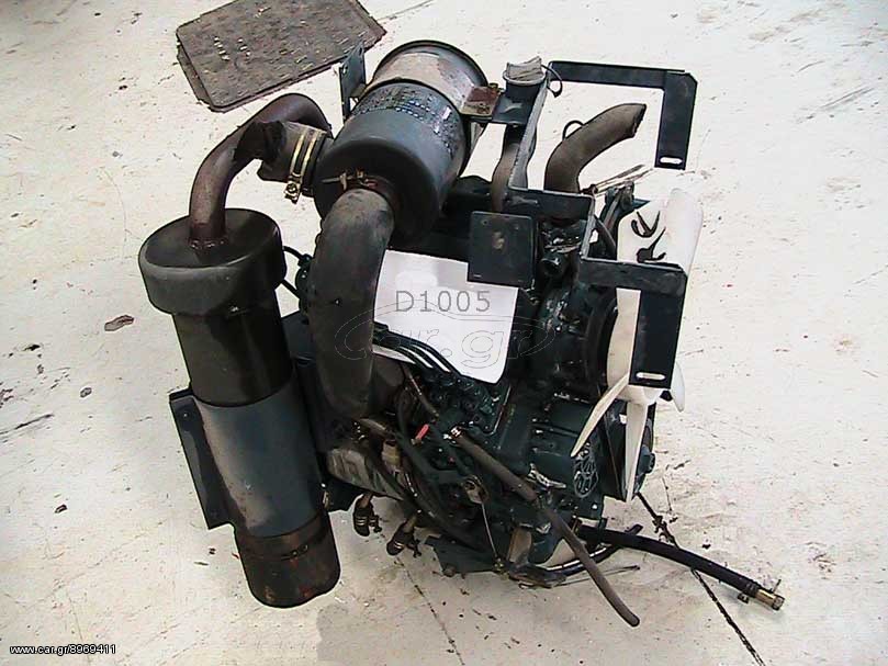 ΥΔΡΟΨΥΚΤΟΣ ΚΙΝΗΤΗΡΑΣ ΠΕΤΡΕΛΑΙΟΥ KUBOTA D1005 1001cc 3 ΚΥΛΙΝΔΡΟΙ