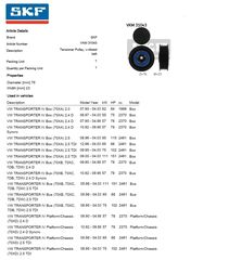 ΤΕΝΤΩΤΗΡΑΣ ΙΜΑΝΤΑ POLY-V VW TRANSPORTER IV (SKF)-thumb-1