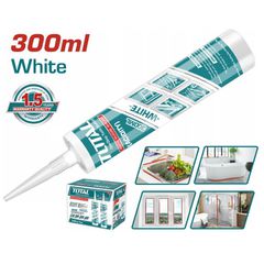 Σιλικόνη Λευκή TOTAL 300ml ( THT3511 )