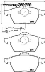 Τακάκια φρένων εμπρόσθια (ΚΑΙΝΟΥΡΓΙΑ). SKODA . OCTAVIA 4