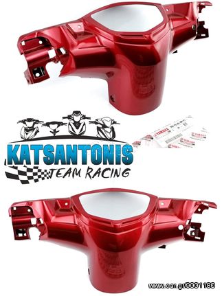 Μασκα κοντέρ μπορντό γνήσια Yamaha Crypton x 135 ...by katsantonis team racing 