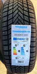 185/60R15 88H XL TRANSMATE TRANSEASON 4S ΜΟΝΟ 210 EURO!!!