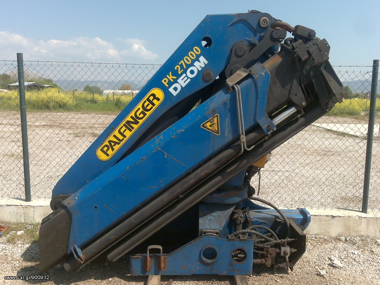 Γερανοί Palfinger 1998 pk 27000 τηλ/ριο