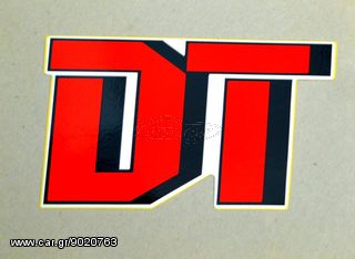 Αυτοκόλλητο DT 125 κόκκινο