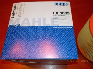 ΦΙΛΤΡΟ ΑΕΡΟΣ BMW E81 E82 E87 E88 E90 E91 E92 E93 E84 / MAHLE ''BMW Bαμβακας''-thumb-1