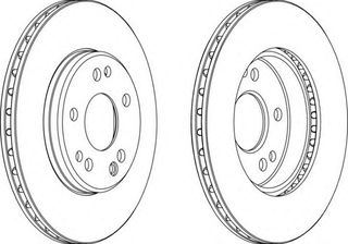 ΔΙΣΚΟΠΛΑΚΑ ΕΜ.ΑΕΡΙΖΟΜΕΝΗ MERCEDES (FEDERAL MOGUL)