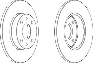 ΔΙΣΚΟΠΛΑΚΑ ΟΠ. ALFA ROMEO A33-A155 (FEDERAL MOGUL)