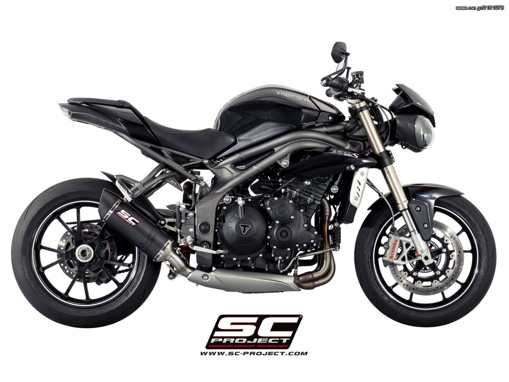 ΕΞΑΤΜΙΣΕΙΣ SC PROJECT TRIUMPH SPEED TRIPLE 2016 LOW POSITION