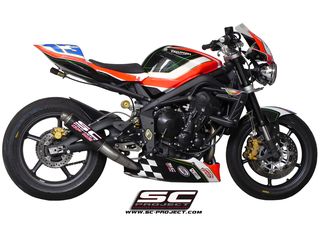 ΟΛΟΣΩΜΗ ΕΞΑΤΜΙΣΗ 3-1 SC PROJECT TRIUMPH STREET TRIPLE 675 '07-'12