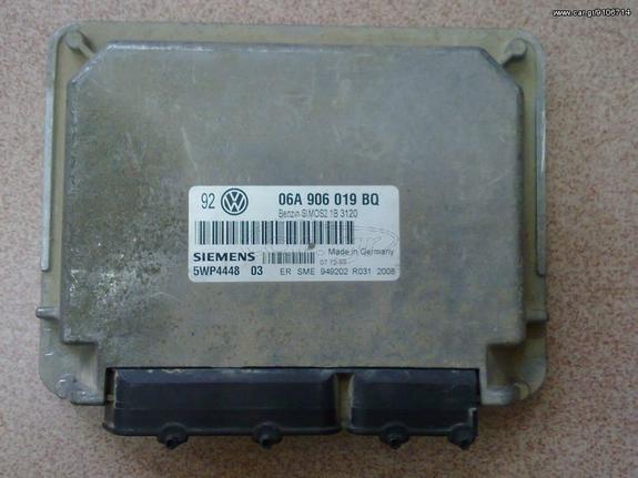 Εγκέφαλος VW Golf 4 1.6 06A906019BQ Siemens 5WP4448 03