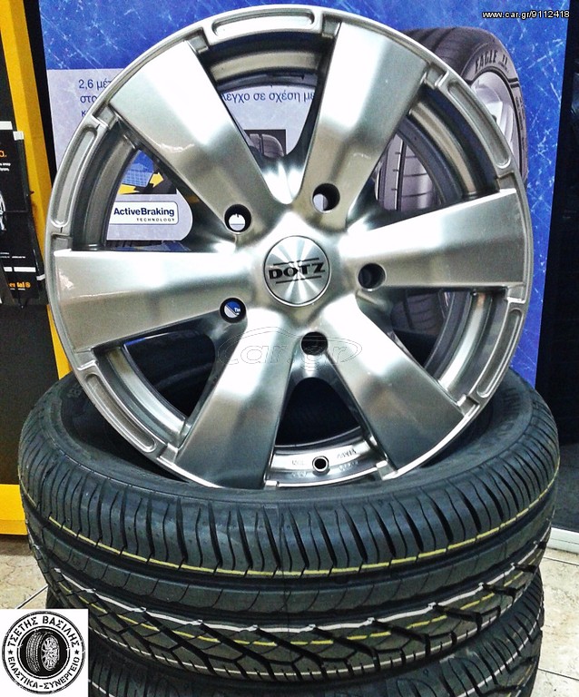 ΖΑΝΤΕΣ DOTZ - KIA (Sportage - Sorento) ΑΛΟΥΜΙΝΙΟΥ 16" 