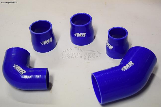 Σιλικονούχα κολάρα MR motorsport edition μπλέ φ60 / φ70 / φ76 συστολή διαστολή ευθείες γωνίες διάφορα.