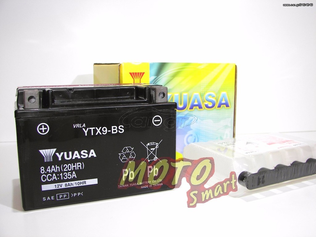 ΜΠΑΤΑΡΙΑ KAWASAKI Z 750 04'- 09' YUASA YTX9-BS