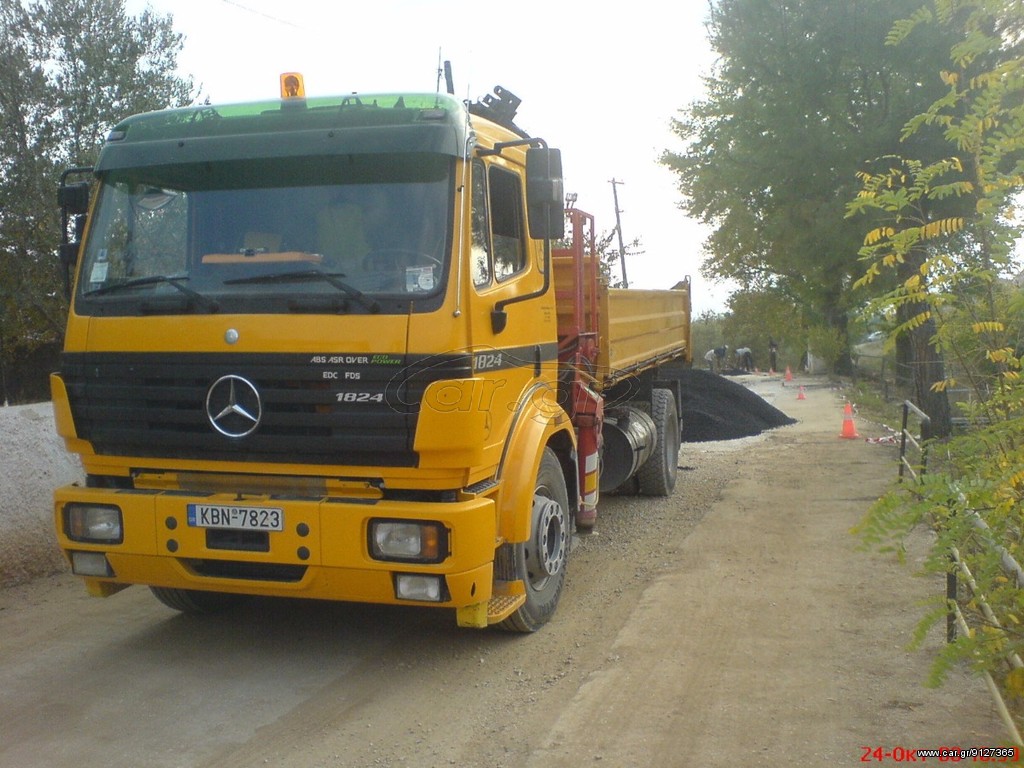 Ανατροπή + Γερανός Mercedes-Benz 1995 1824