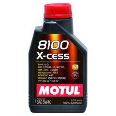 Motul 8100 X-cess 5W-40 100% Συνθετικό 1L