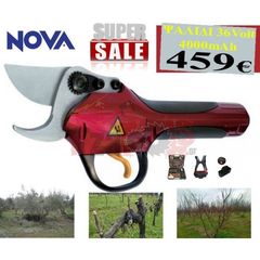 Κλαδευτικό ψαλίδι μπαταρίας 36V 25mm Nova PENS 71E00
