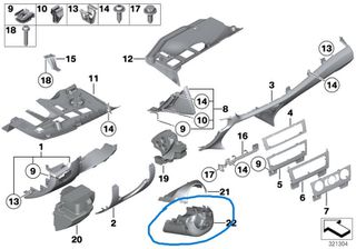 ΚΑΛΥΜΜΑ ΚΟΛΩΝΑΣ ΤΙΜΟΝΙΟΥ BMW E81 E82 Ε87 E88 Ε90 E91 E92 E93 E84  ΚΑΤΩ ''BMW Βαμβακάς''-thumb-7