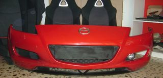 MAZDA RX8  ΤΙΜΟΝΙ ΜΑΥΡΟ ΣΕ ΑΡΙΣΤΗ ΚΑΤΑΣΤΑΣΗ -ΚΟΛΩΝΑ-ΧΕΙΡΙΣΤΗΡΙΑ-ΕΓΚΕΦΑΛΟΣ-ΑΕΡΟΣΑΚΟΣ-ΚΡΕΜΑΓΙΕΡΑ-ΕΜΠΡΟΣ ΓΕΦΥΡΑ-thumb-7