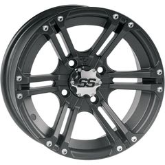 ΛΥΡΗΣ ITP ΖΑΝΤΑ ATV SS ALLOY SS 212 MATTE BLACK FINISH 14X8 4/115 5+3, 1428380536B