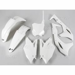 ΛΥΡΗΣ UFO ΚΙΤ ΠΛΑΣΤΙΚΩΝ ΑΣΠΡΟ ΓΙΑ KAWASAKI KXF 250 2017, KAKIT224-047