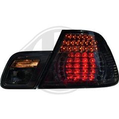 BMW SERIES 3 E46 ΦΑΝΑΡΙΑ ΠΙΣΩ  LED ΜΑΥΡΑ/BLACK COUPE