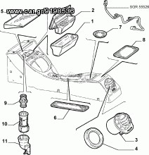 ΤΑΣΑΚΙ ΓΝΗΣΙΟ ΚΑΙΝΟΥΡΓΙΟ ALFA ROMEO-147 