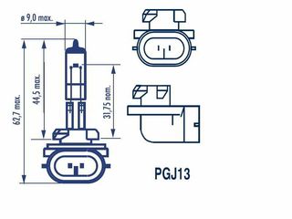 Narva H27 12,8V 27W 881 -thumb-2