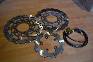 GSX-R 1000 L2/L3/L4 +  BRAKING ROTORS & BRAKE LINES HEL